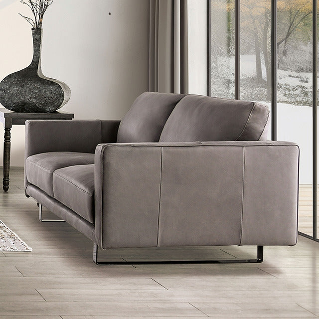 Mezzanotte Loveseat, Gray