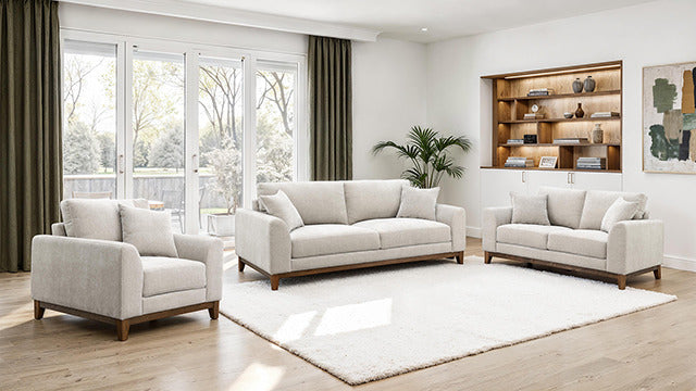 Watton Sofa, Light Gray - view 3