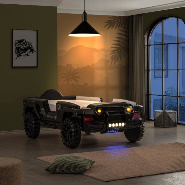 Randlar Bed, Black - view 3