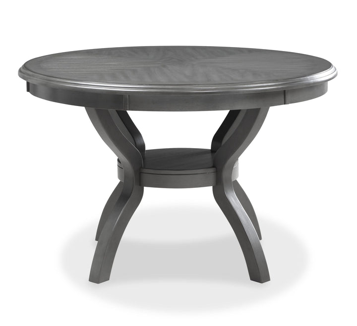 Cori Round Dining 5 Pc Set-Gray