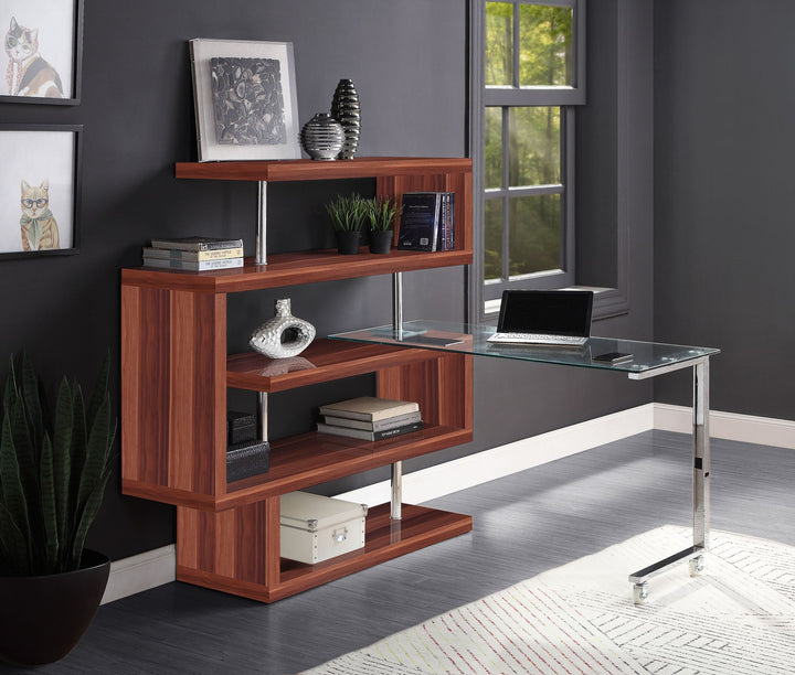 Buck II Writing Desk W/Bookshelf – view 6
