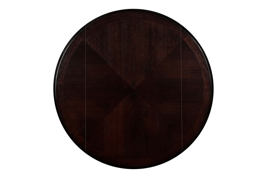 Gia 3 Pc 42" Drop Leaf Dining Table & 2 Chairs-Ebony