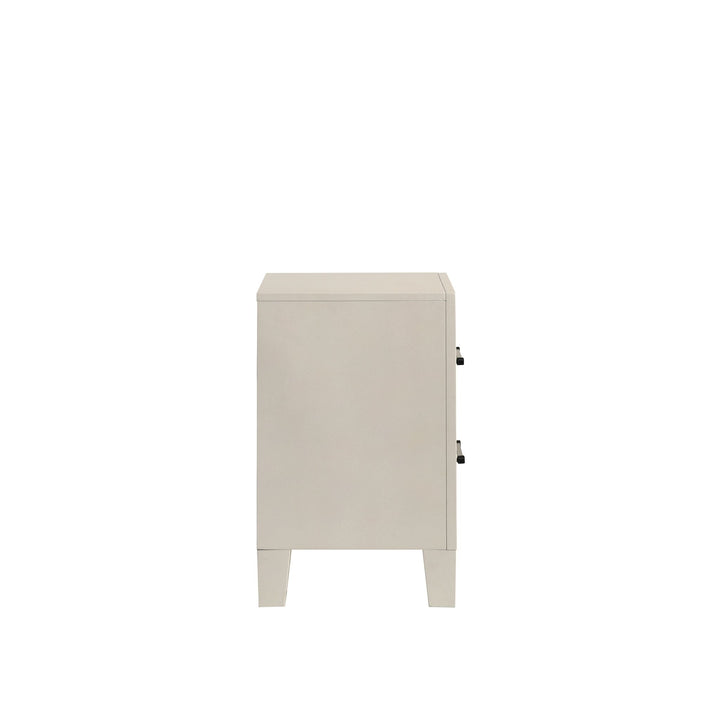 Ballard 2 Drawer Nightstand-White