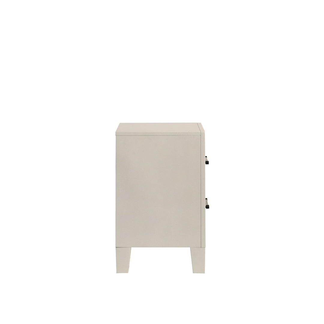 Ballard 2 Drawer Nightstand-White