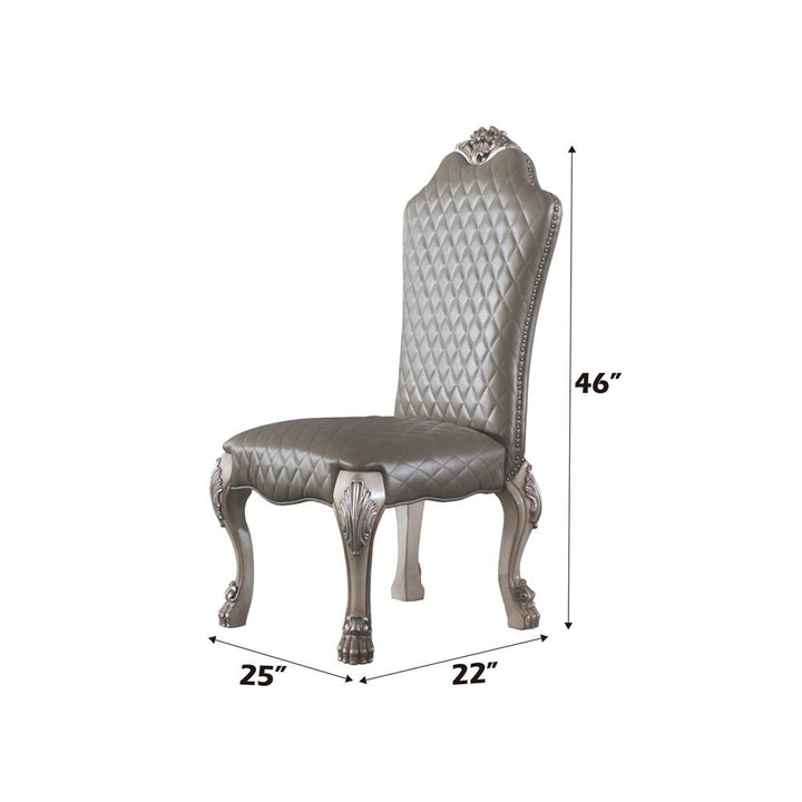 Dresden Side Chair (Set-2) – dimensions diagram