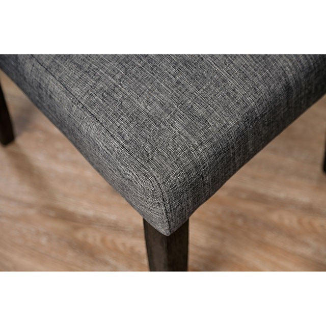 Alfred Side Chair, Antique Black/Gray - view 2