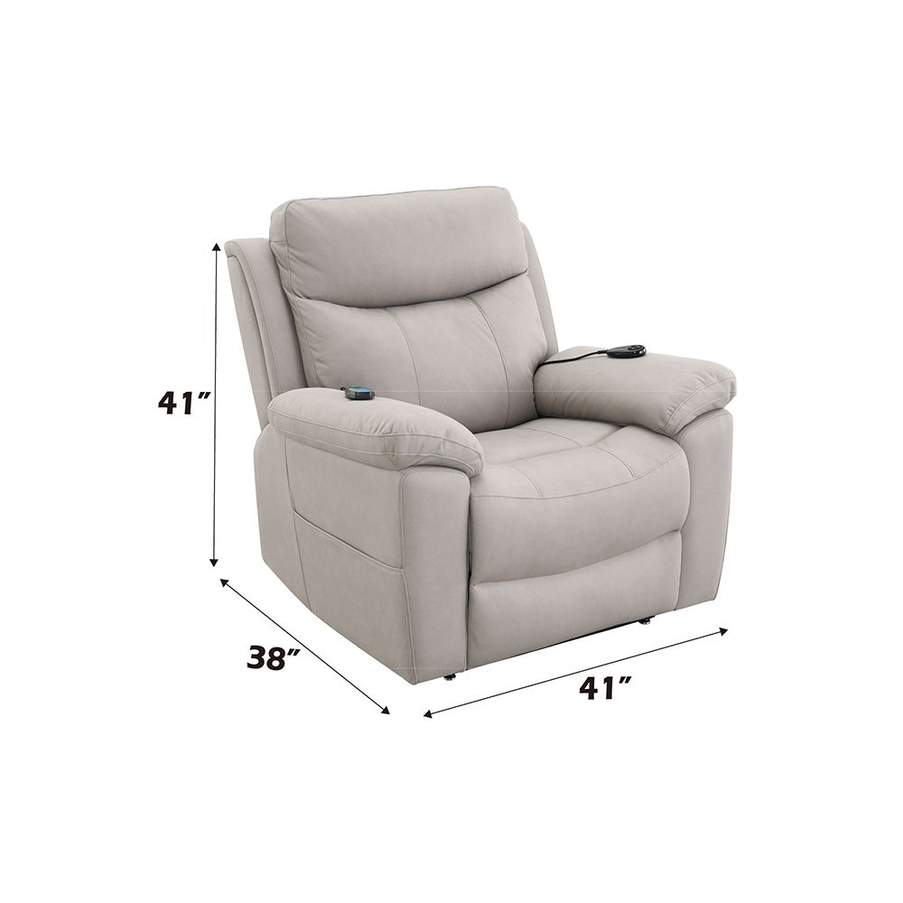Chriki Power Recliner w/Lift & Heating & Massage – view 14
