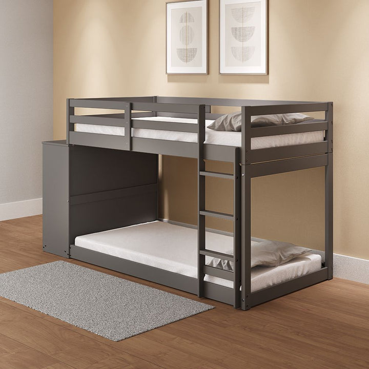 Gaston Twin/Twin Bunk Bed W/4 Drawers &amp; 3 Compartments – view 6
