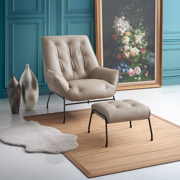 Zusa Accent Chair &amp; Ottoman – view 8