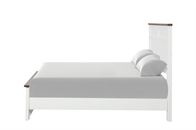 Pinetop Bed, White/Dark Brown - view 3