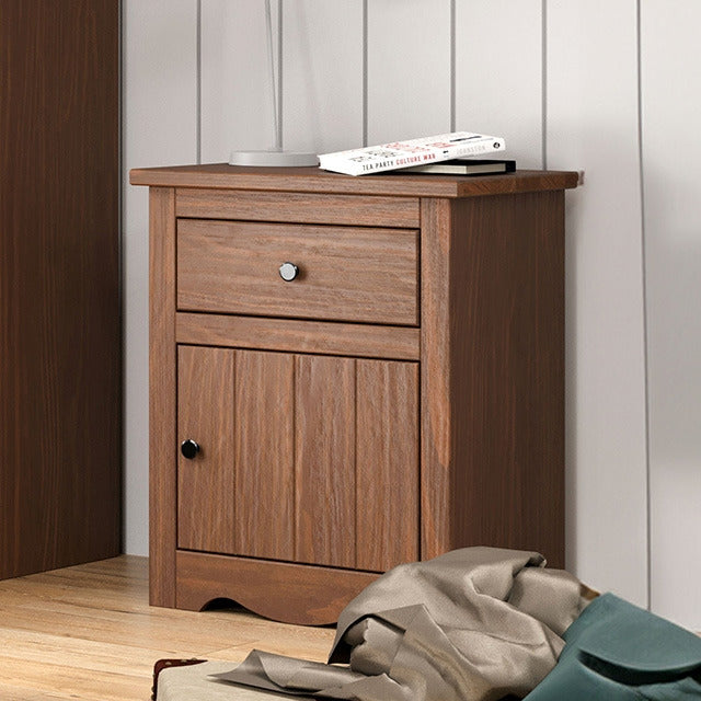 Stavros Night Stand, Mahogany