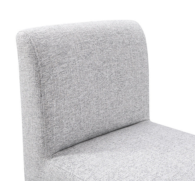 Tona Dining Side Chair, Feather Gray - view 2