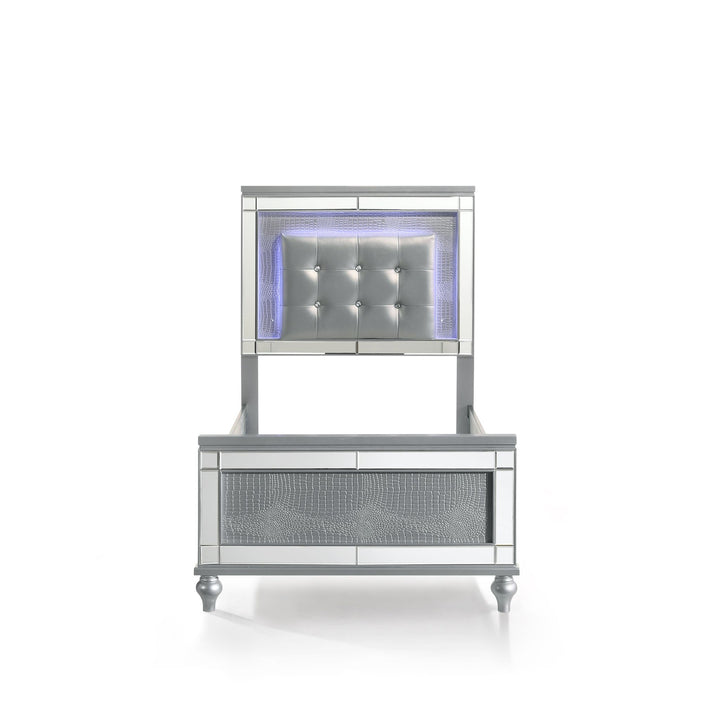 Valentino 3/3-4/6 T/f Side Rails - Silver