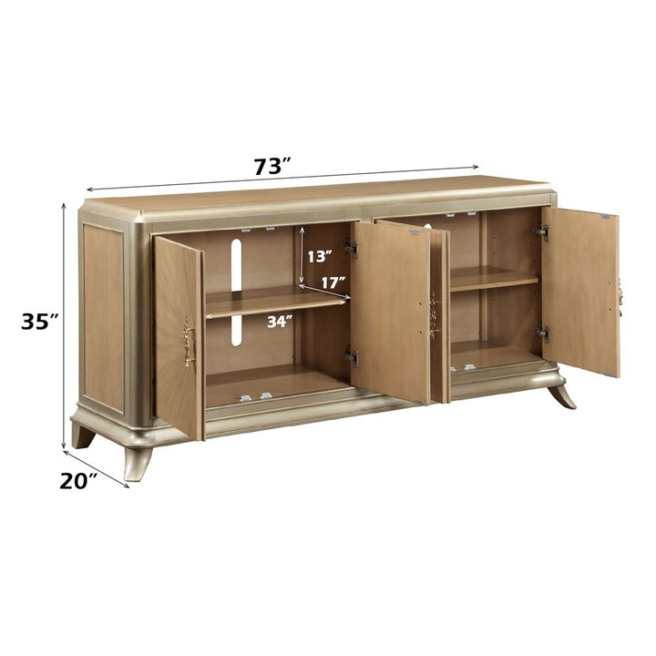 Dodie Console Cabinet – dimensions diagram