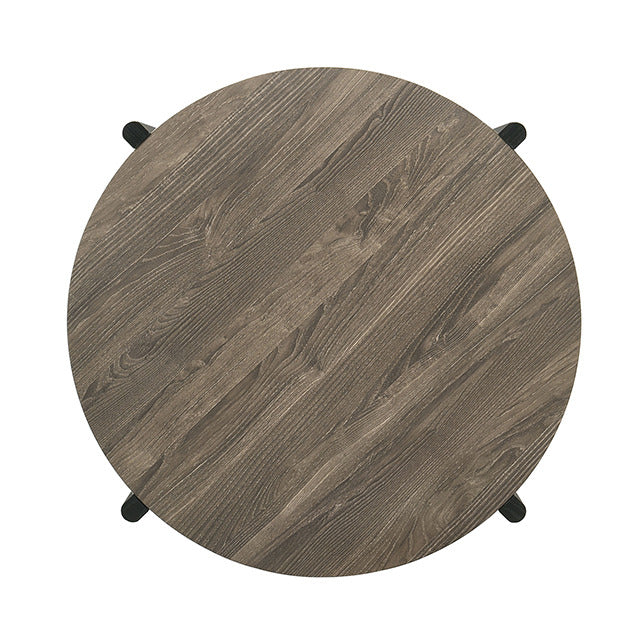 Hyde Round Coffee Table, Dark Gray - view 8