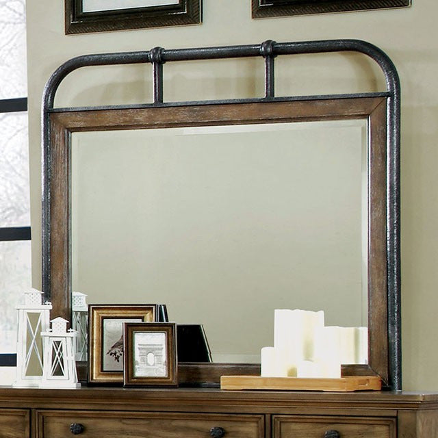 Mcville Mirror W/ Metal Frame