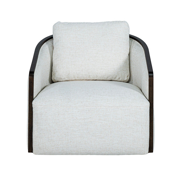 Zebina Swivel Chair, White