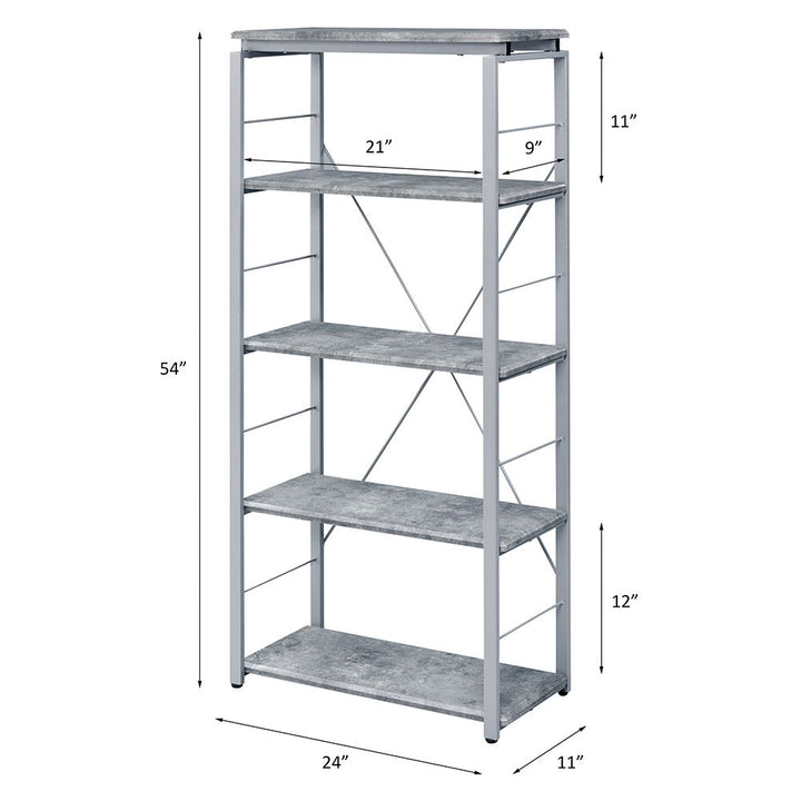 Jurgen Bookshelf – line drawing