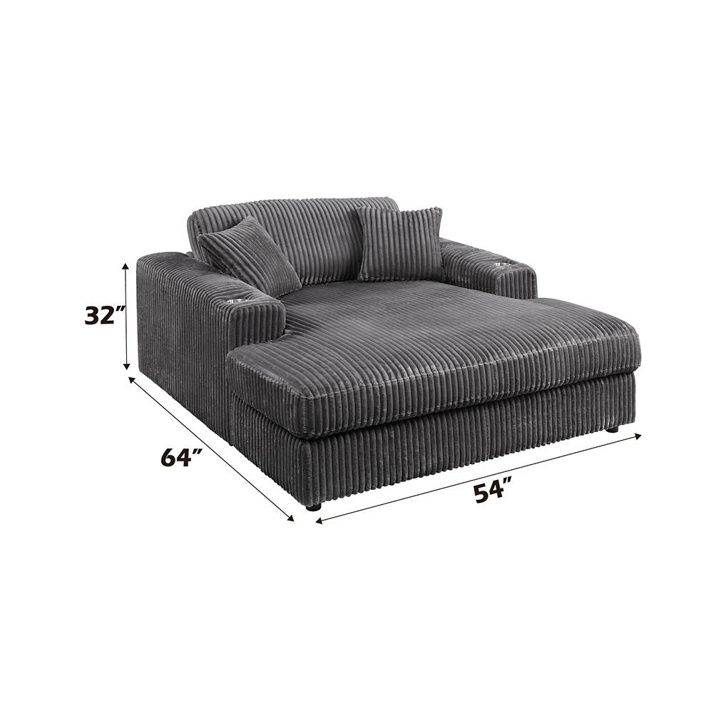 Hilde Chaise w/2 Pillows – view 7