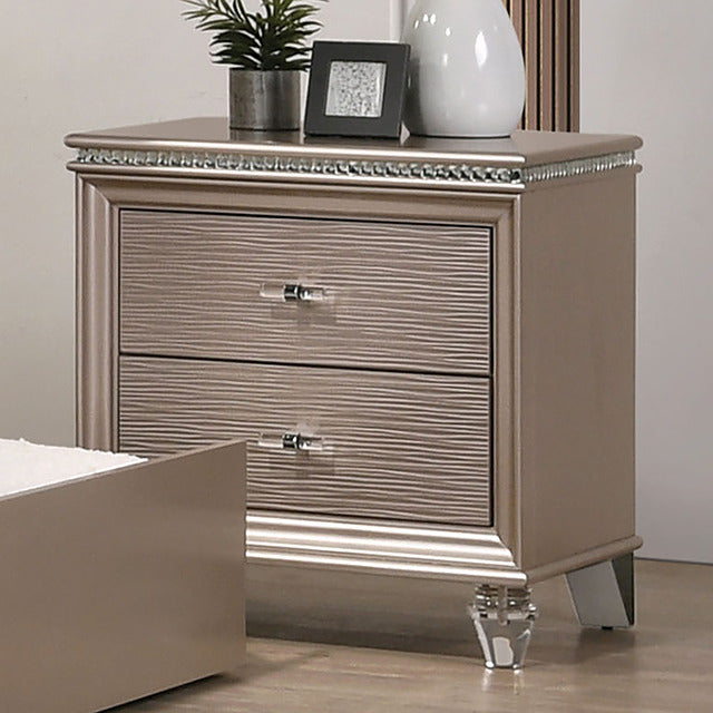Allie Night Stand, Rose Gold