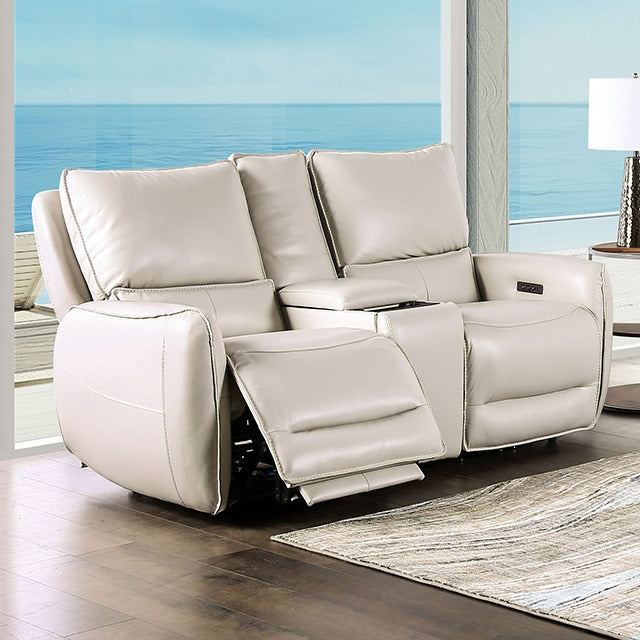 Phineas Power Loveseat, Beige