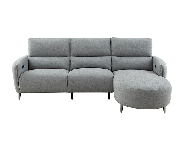 Galten Power Sectional, Gray