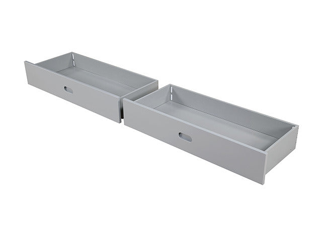 Emilee Twin/Full Bunk Bed, Gray - view 2