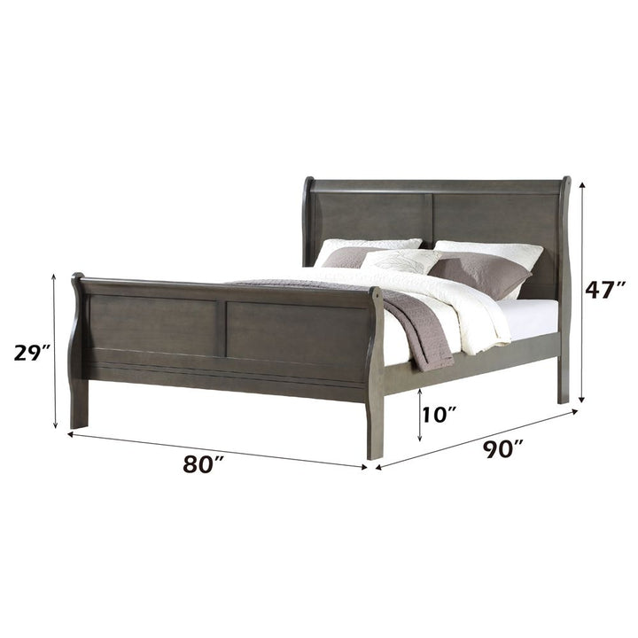 Louis Philippe Eastern King Bed
