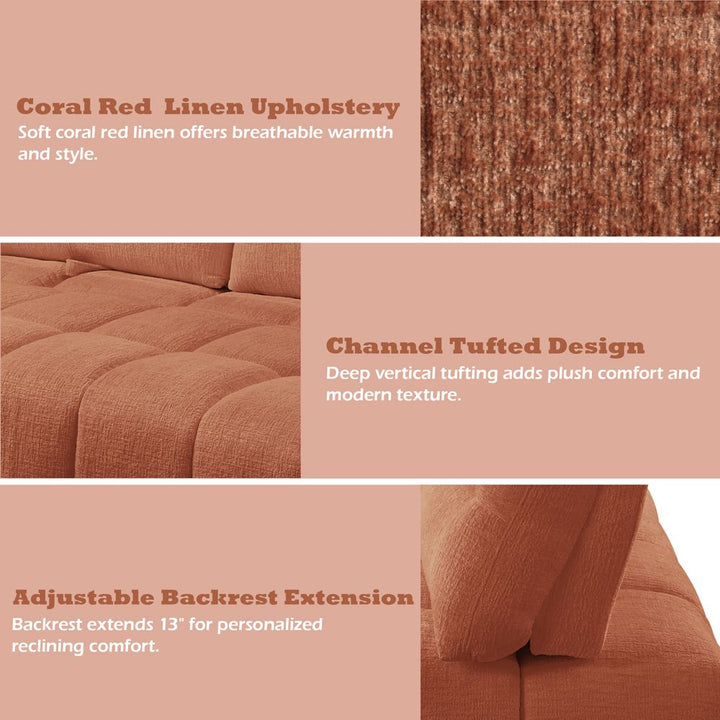 Loanna Moludar - Loveseat – features callout