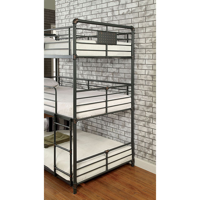 Olga Twin/Twin/Twin Bunk Bed - view 4
