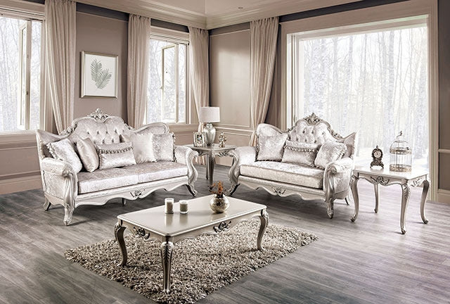 Acapulco Loveseat, Off-White - view 2