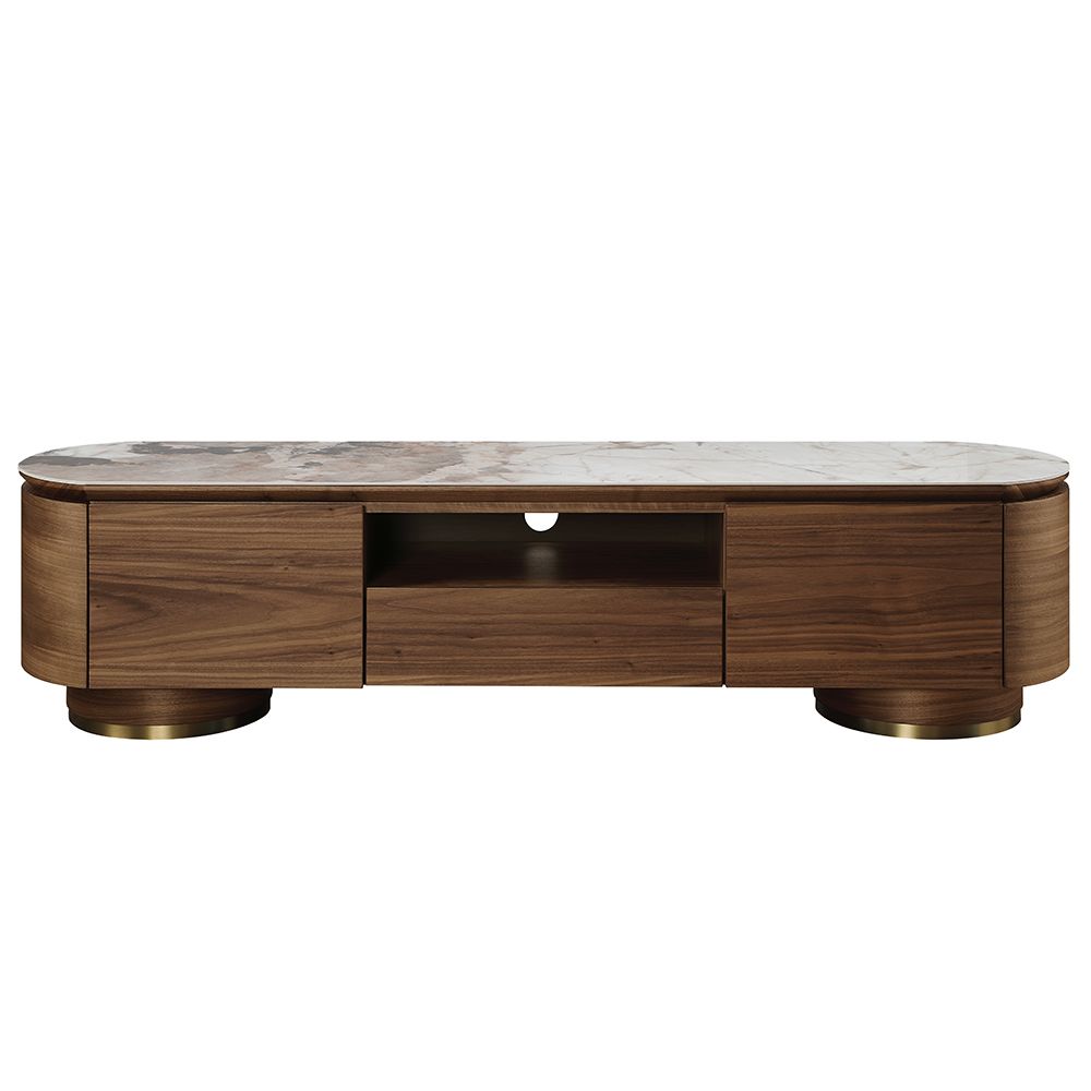 Willene TV Stand w/Ceramic Top – view 3