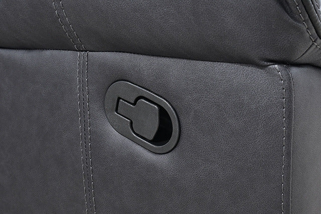 Agata Glider Recliner, Black - view 4