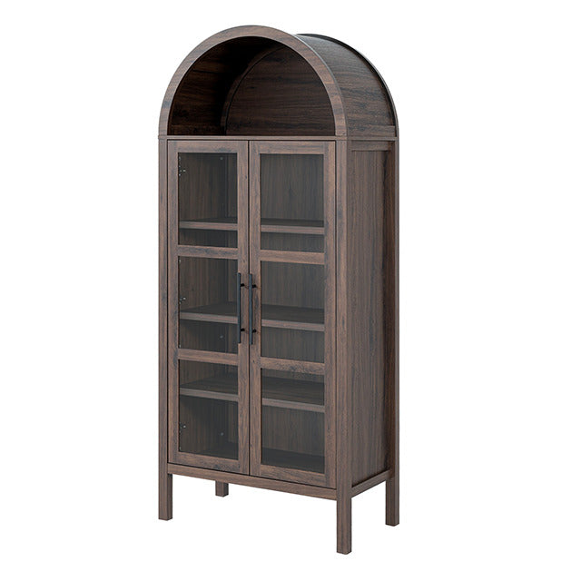 Gateshead Arched Cabinet, Walnut
