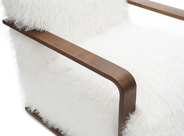 Elardo Accent Chair, White - view 2