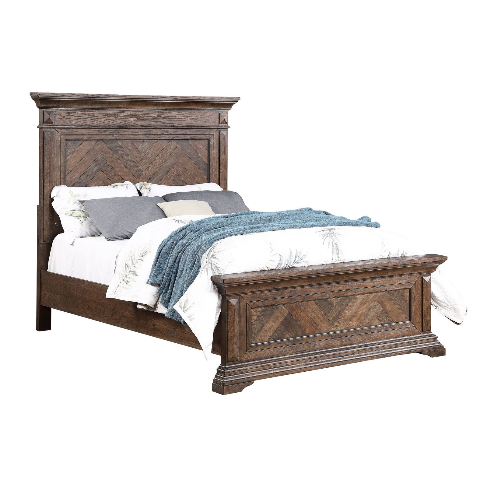 Mar Vista 5/0-6/6 Q/ek Side Rails-Walnut
