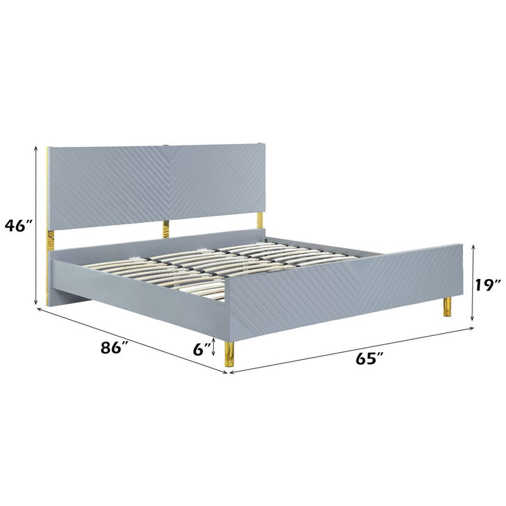 Gaines Queen Bed – dimensions diagram