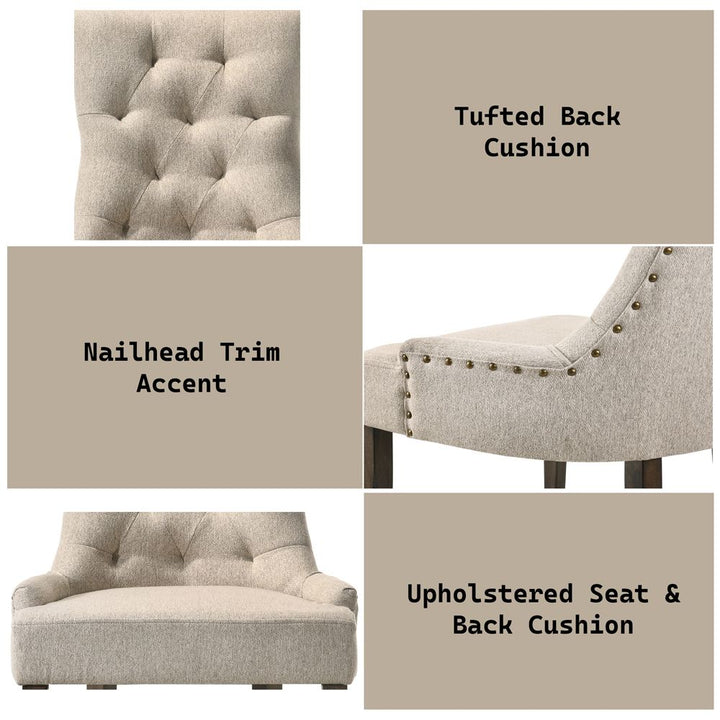 Farren Side Chair (Set-2) – features callout