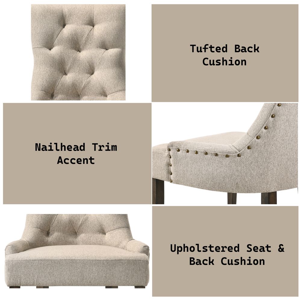 Farren Side Chair (Set-2) – features callout