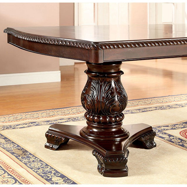 Bellagio 7 Pc Dining Table Set, Brown Cherry - view 3