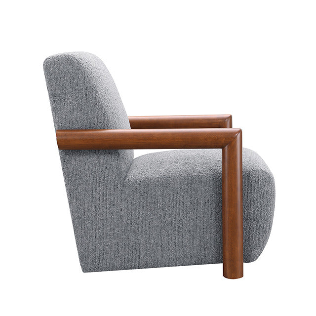 Esher Accent Chair, Sky Gray - view 3