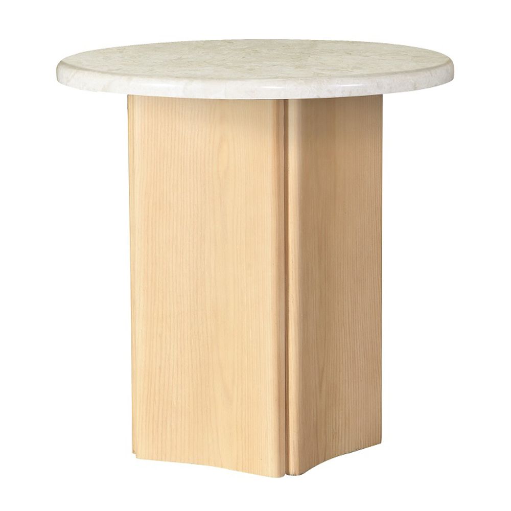 Qwin End Table W/Marble Top – view 2