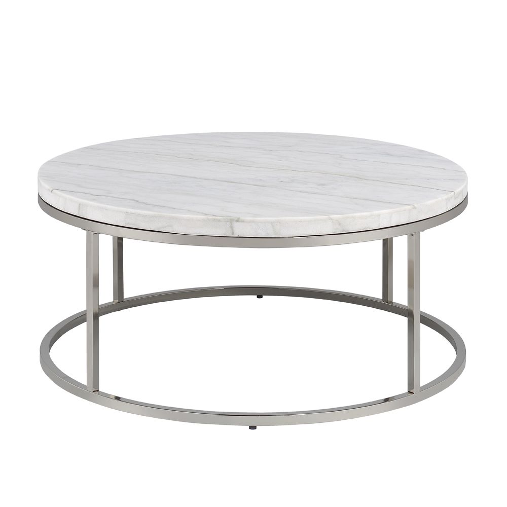Zaidee Coffee Table with Marble