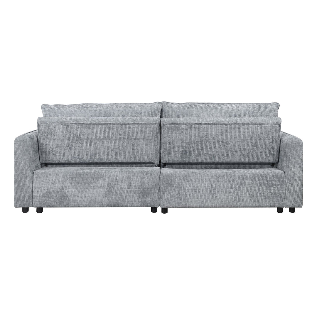 Finn Loveseat W/pop Up Sleeper-Gray