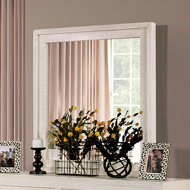 Oakridge Mirror, Ivory