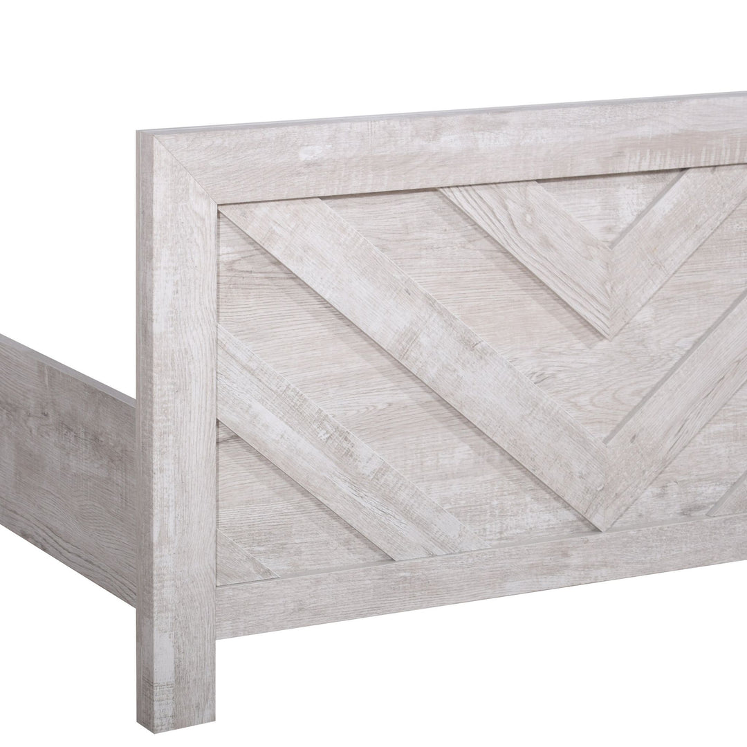 Biscayne 4/6 F Hb,fb, & Slats-Driftwood