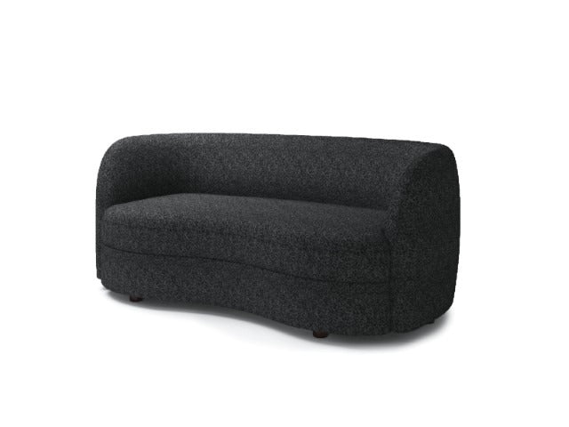 Versoix Loveseat, Black