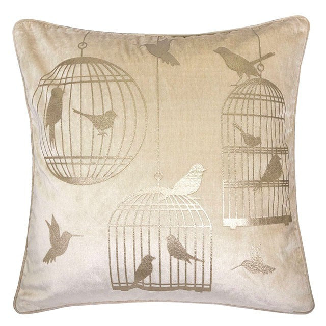 Rina Accent Pillow, Beige