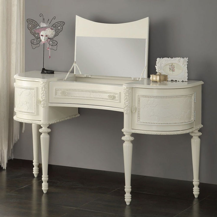 Dorothy Vanity Desk &amp; Mirror