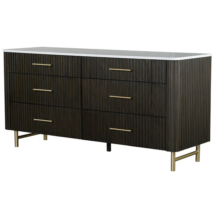 Clayten Dresser w/Marble Top – view 2